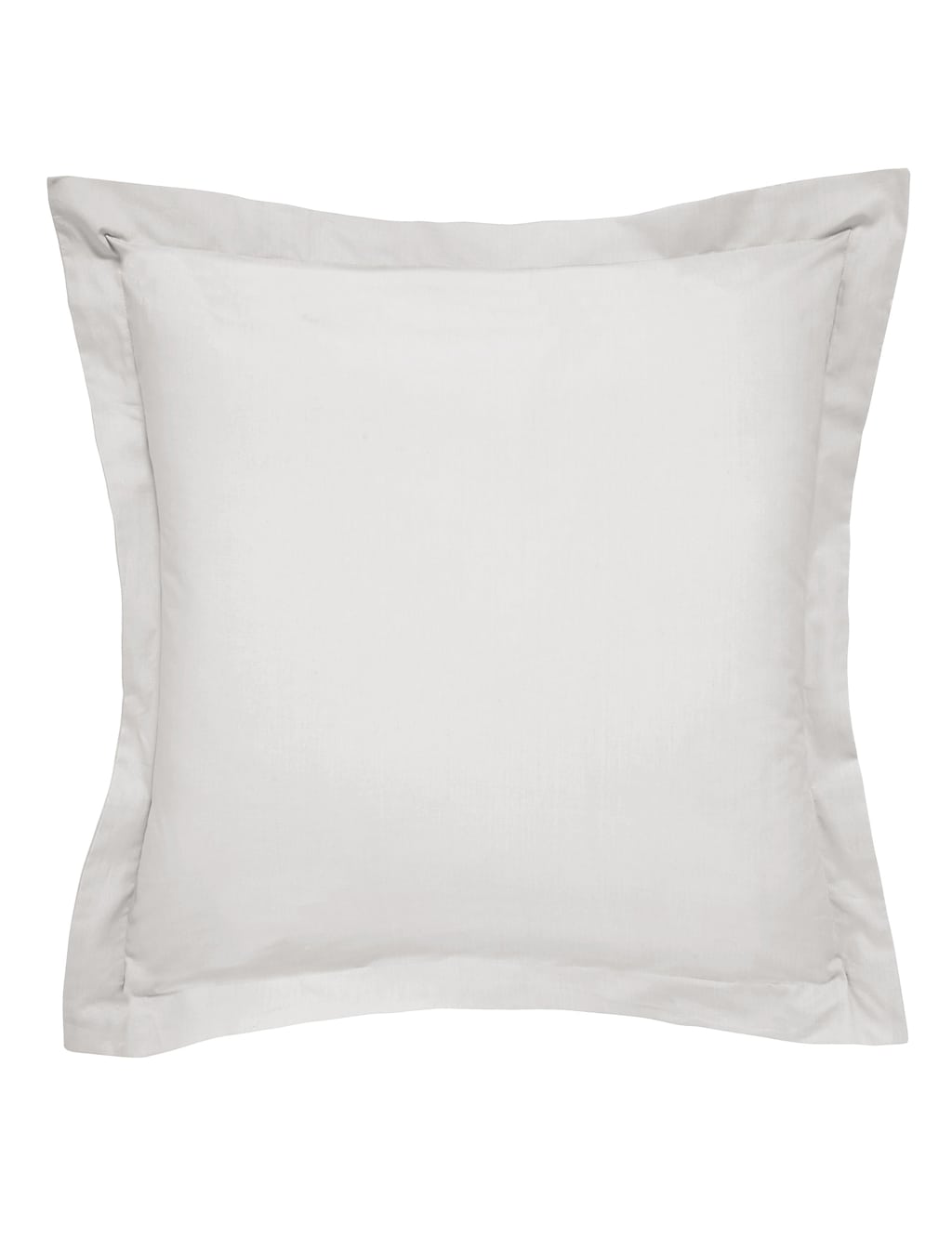 Bedeck Of Belfast Pure Cotton 1000 Thread Count Square Pillowcase - Silver - Available at M&S
