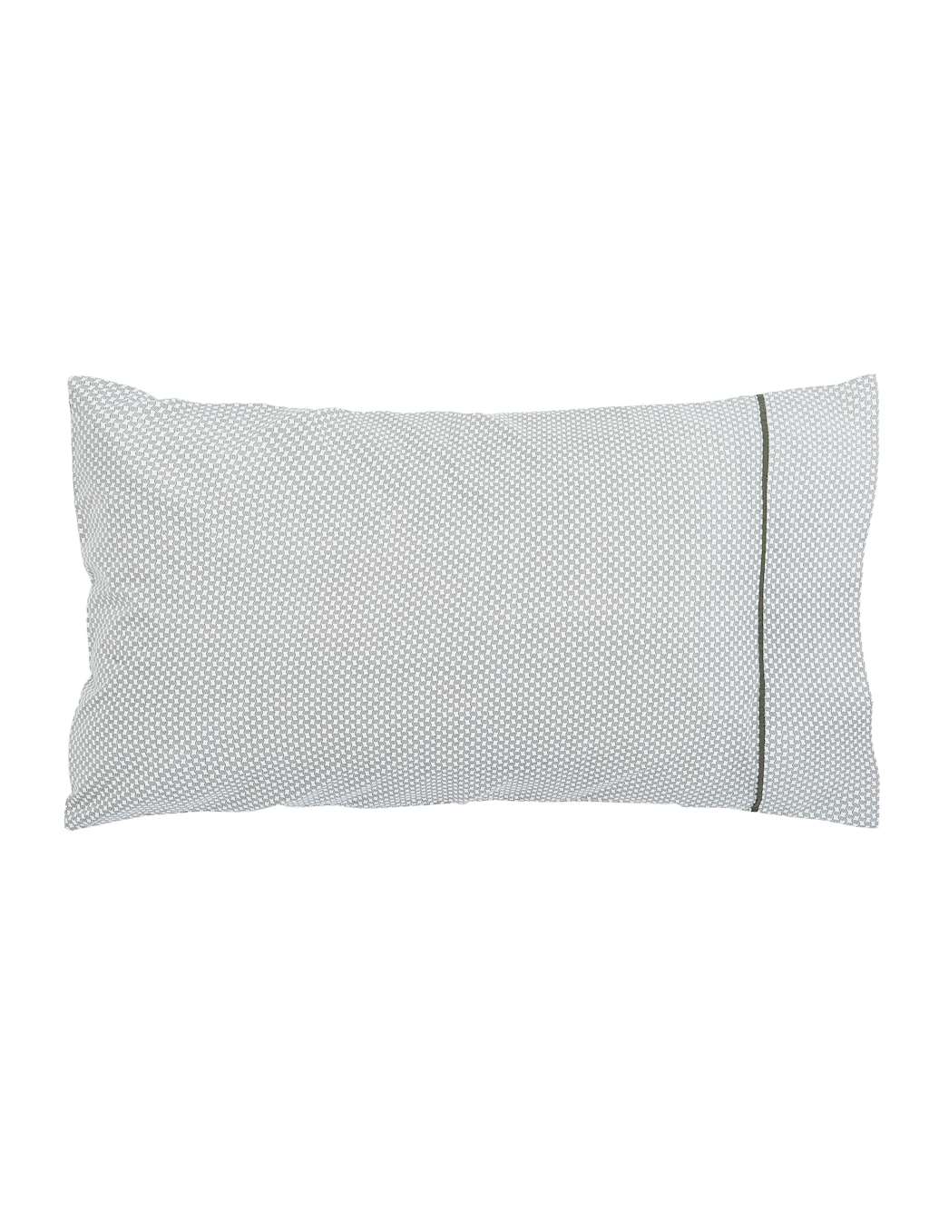Bedeck Of Belfast 2 Pack Pure Cotton Reya Pillowcases - Grey Mix - Available at M&S