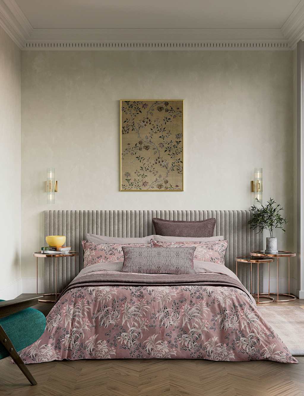 Bedeck Of Belfast Pure Cotton Katara Umma Quilted Throw - Extra Large - Burgundy - Available at M&S