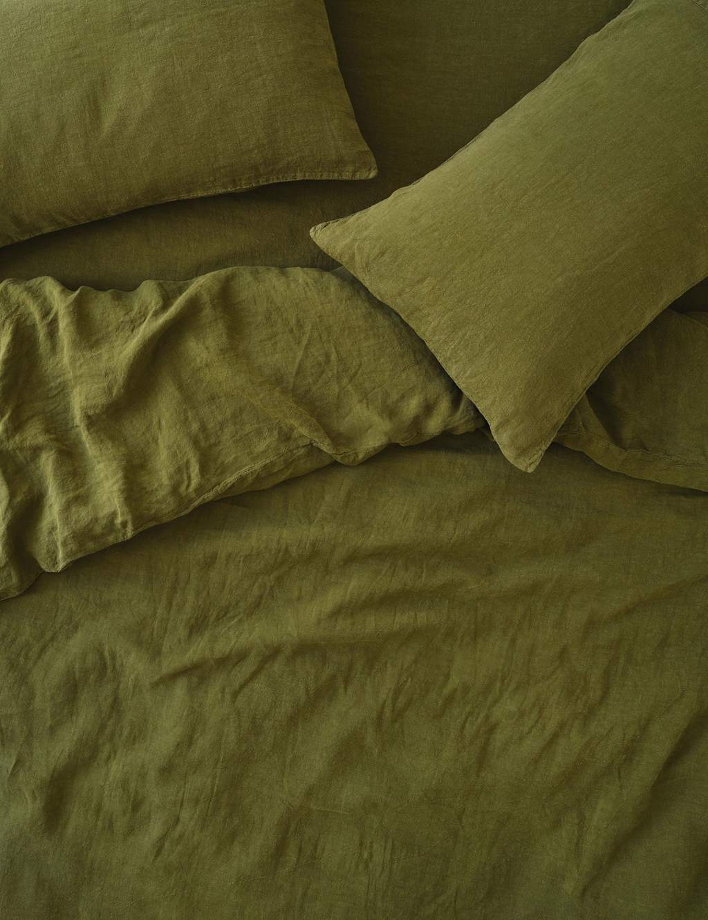 Piglet In Bed Linen Rich Duvet Cover - Double (4 ft 6) - Dark Green - Available at M&S