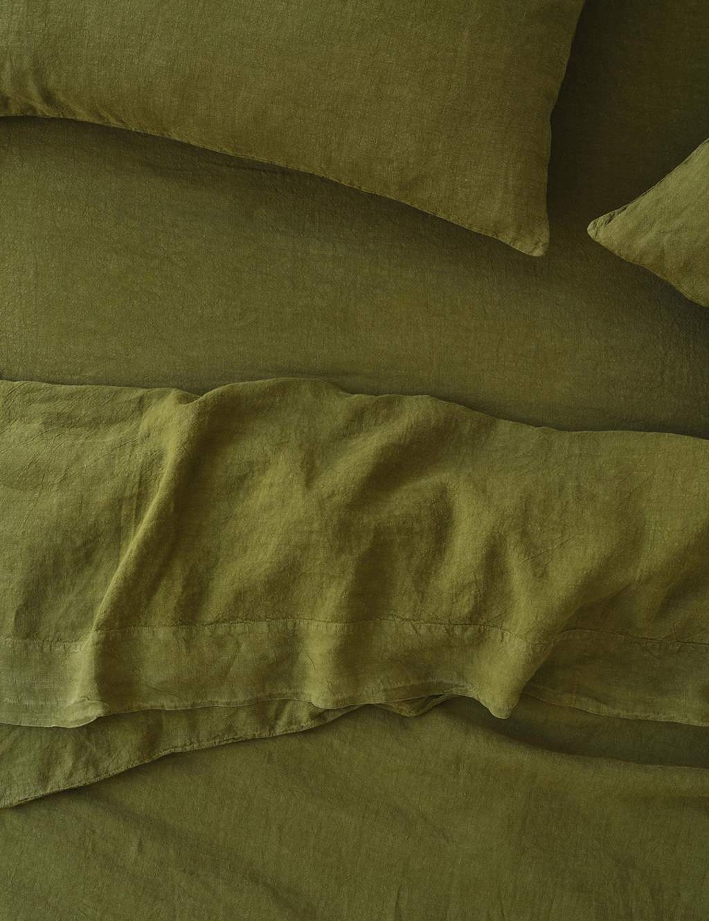 Piglet In Bed Linen Rich Fitted Sheet - Single (3 ft) - Olive - Available at M&S