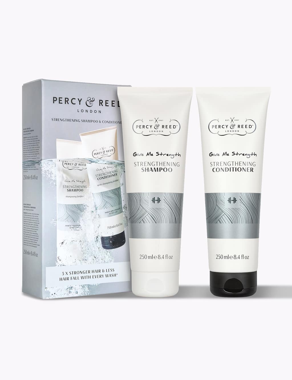 Percy & Reed Give Me Strength Shampoo & Conditioner Duo - Available at M&S