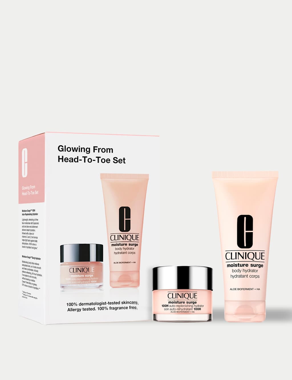 Clinique Glowing From Head to Toe Gift Set
