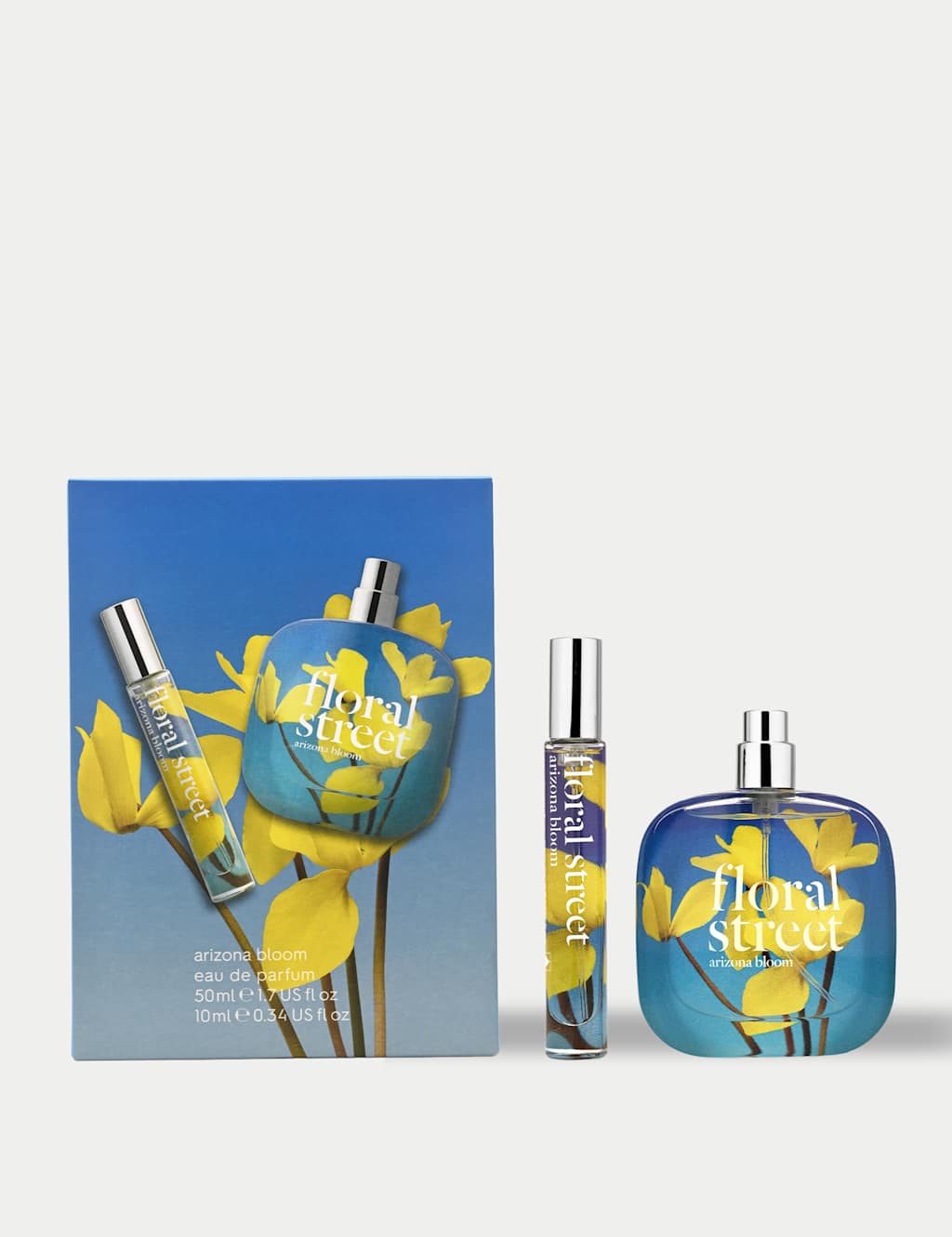 Floral Street Women's Arizona Bloom Home and Away Set: 50ml EDP + 10ml EDP Set - Available at M&S