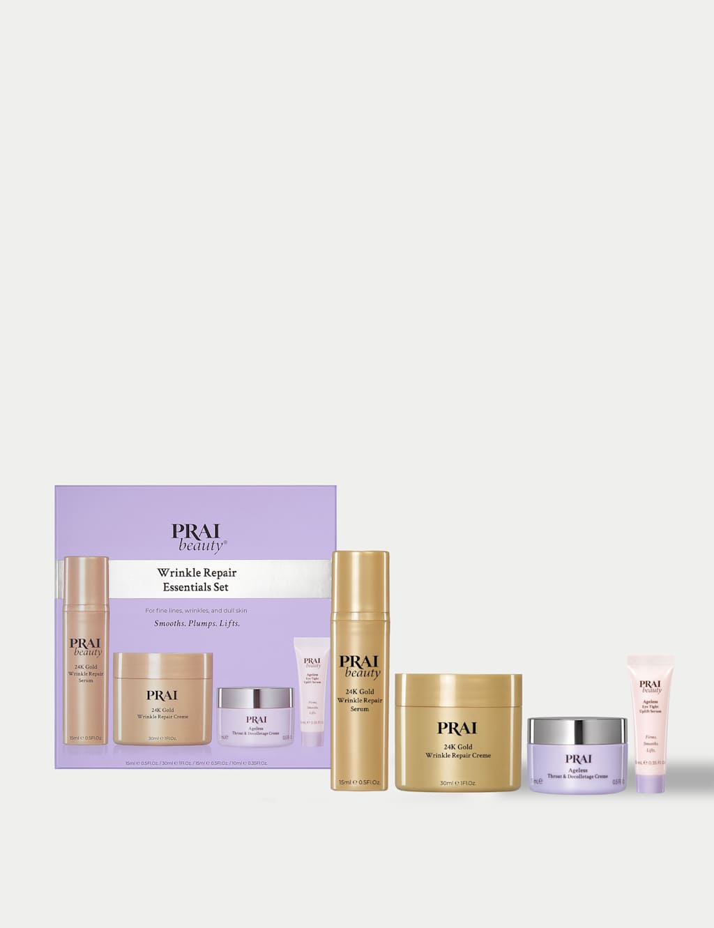 PRAI Wrinkle Essentials Repair Set