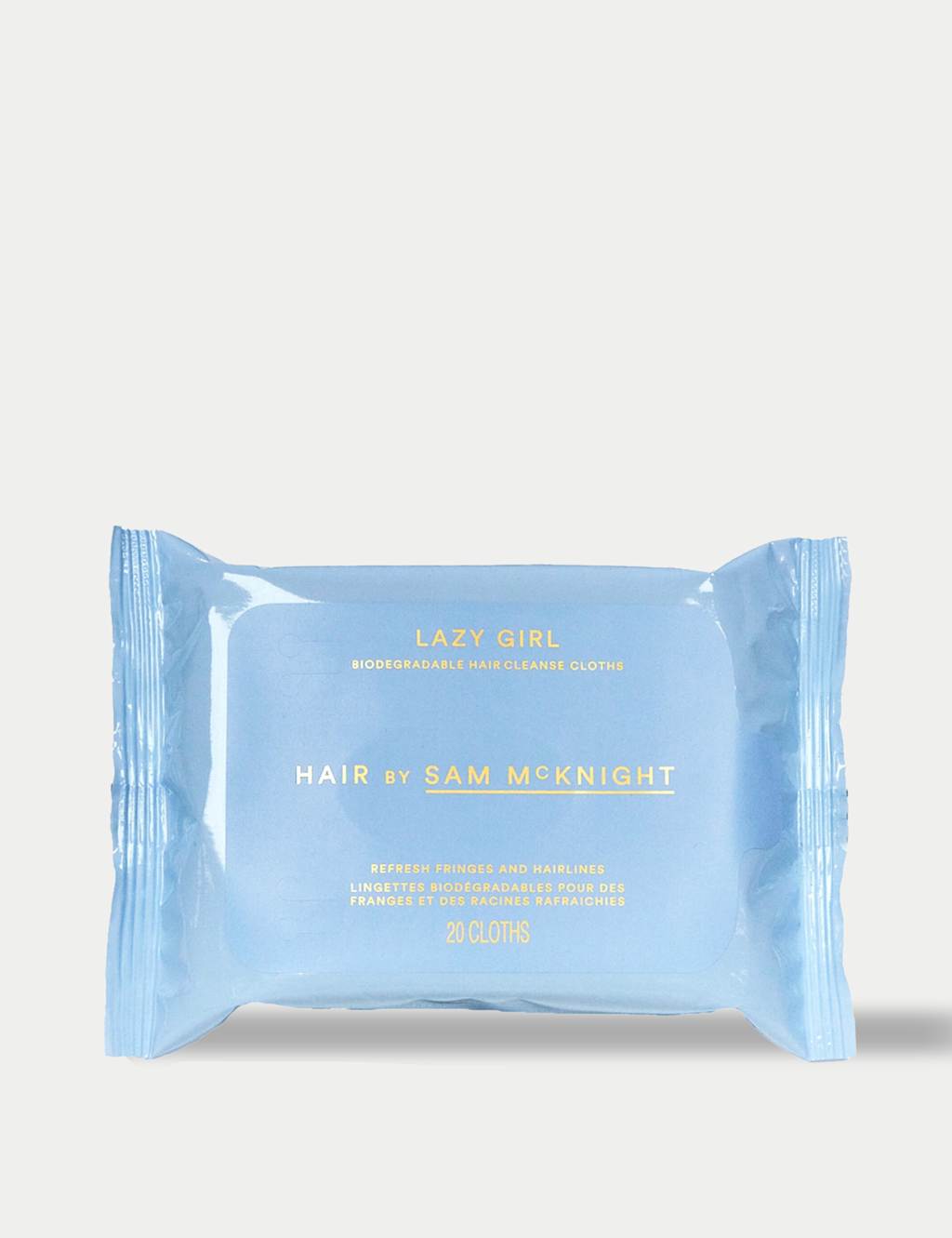 Hair by Sam McKnight Lazy Girl Biodegradable Hair Cleanse Cloths