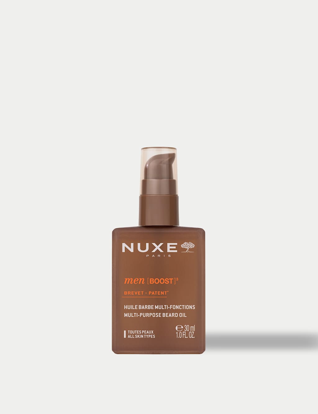 Men's NUXE [BOOST]³ Multi-Purpose Beard Oil 30ml - Available at M&S