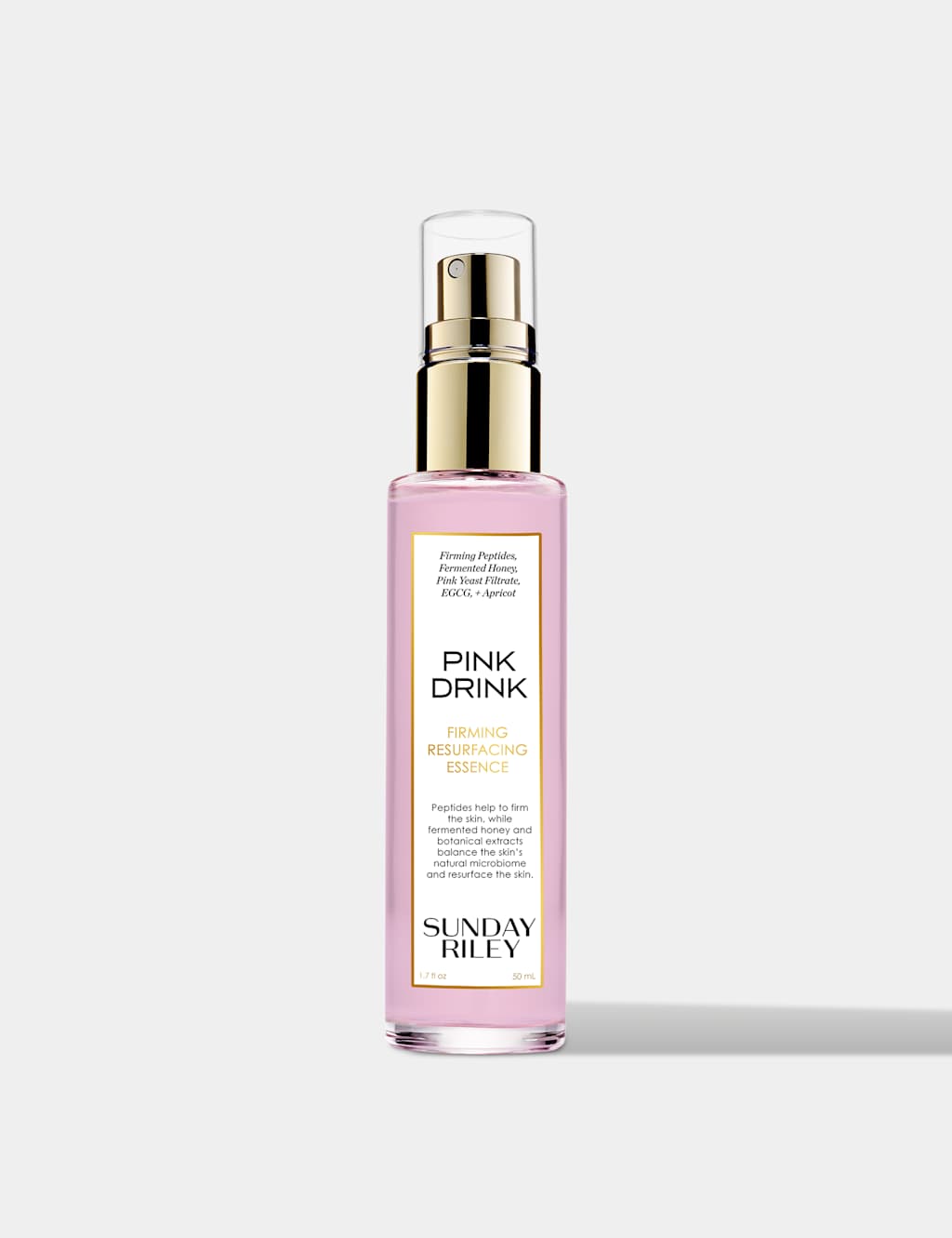 Sunday Riley Pink Drink Firming Resurfacing Essence 50ml - Available at M&S
