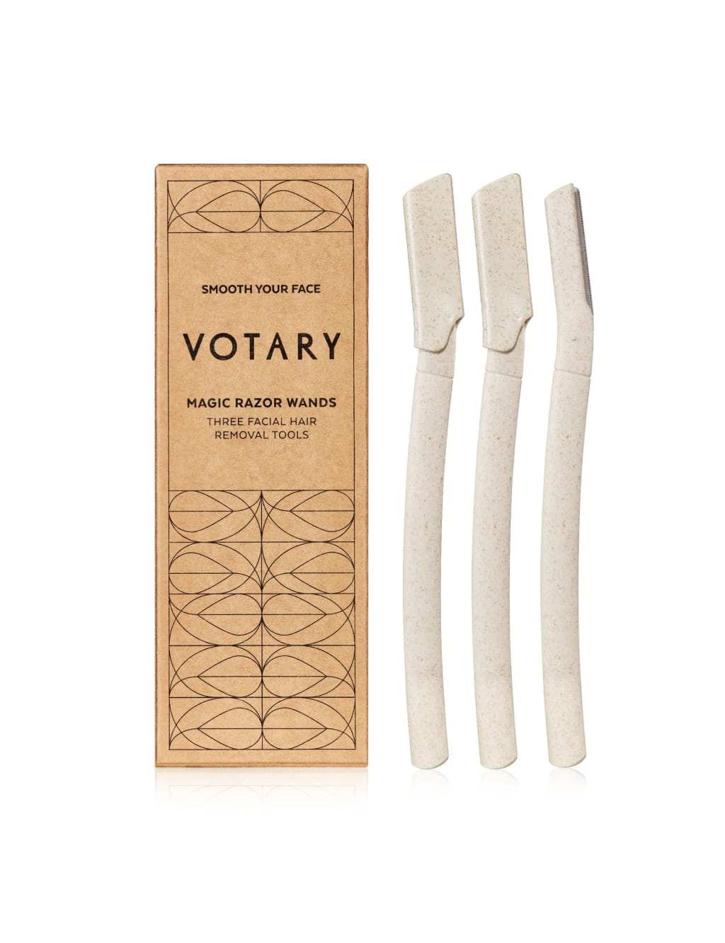 Votary Womens^^Mens Magic Razor Wands, Three Facial Hair Removal Tools