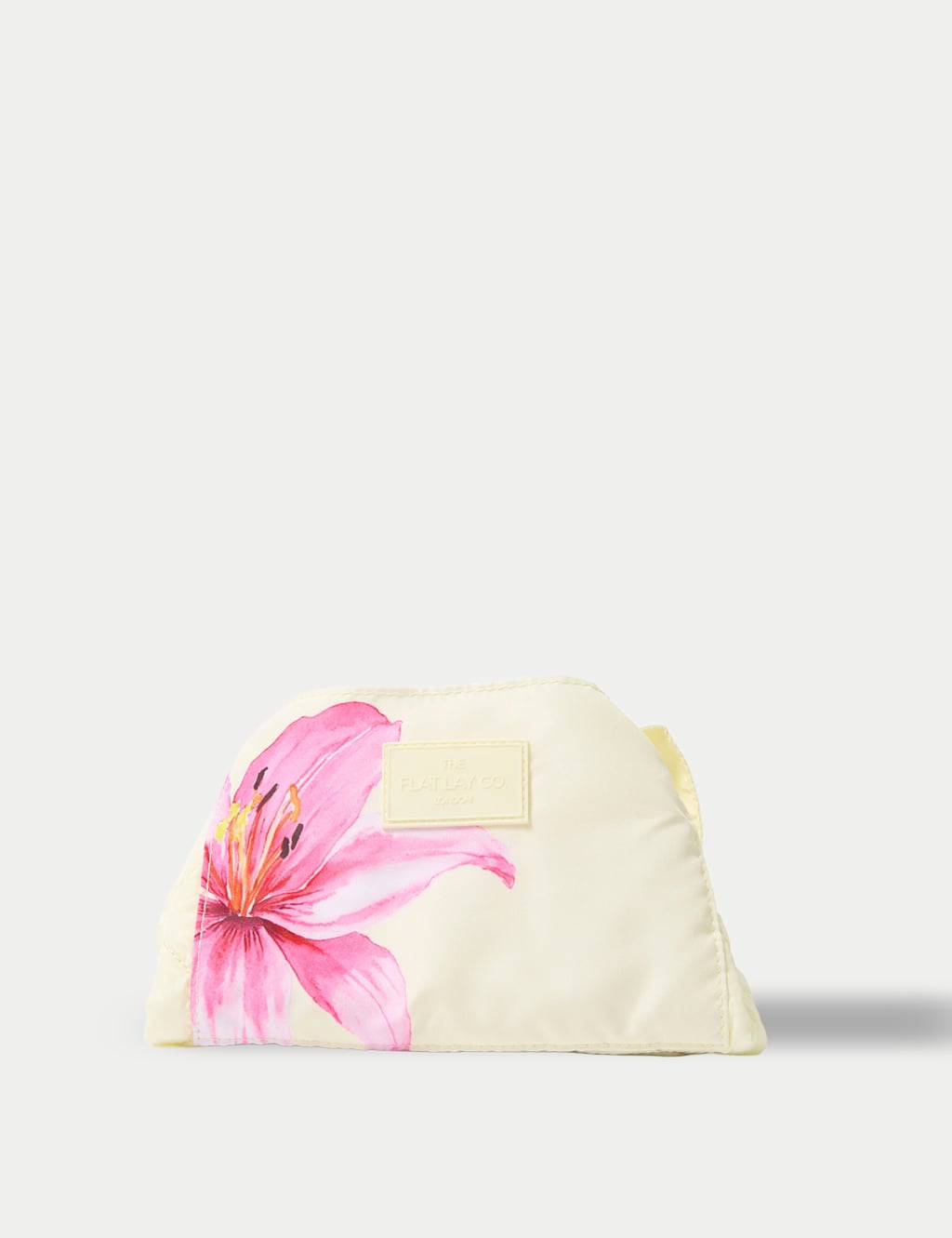The Flat Lay Co. Women's Drawstring Flat Lay Makeup Bag - Pink - Available at M&S