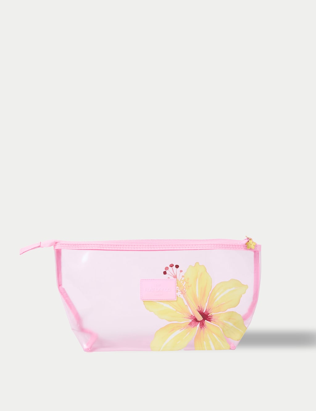 The Flat Lay Co. Women's Essential Makeup Pouch - Yellow - Available at M&S