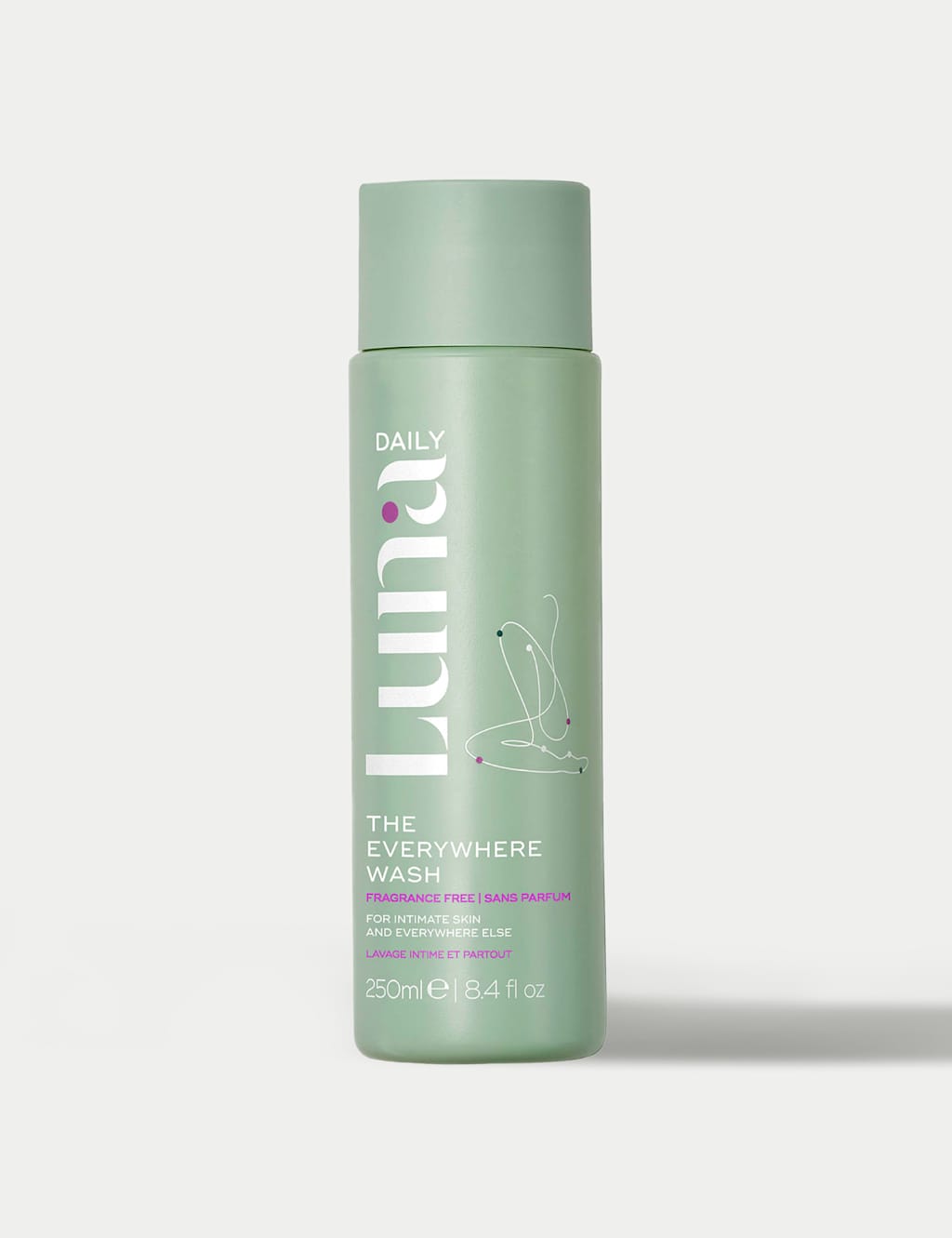 The Everywhere Wash Fragrance Free 250ml