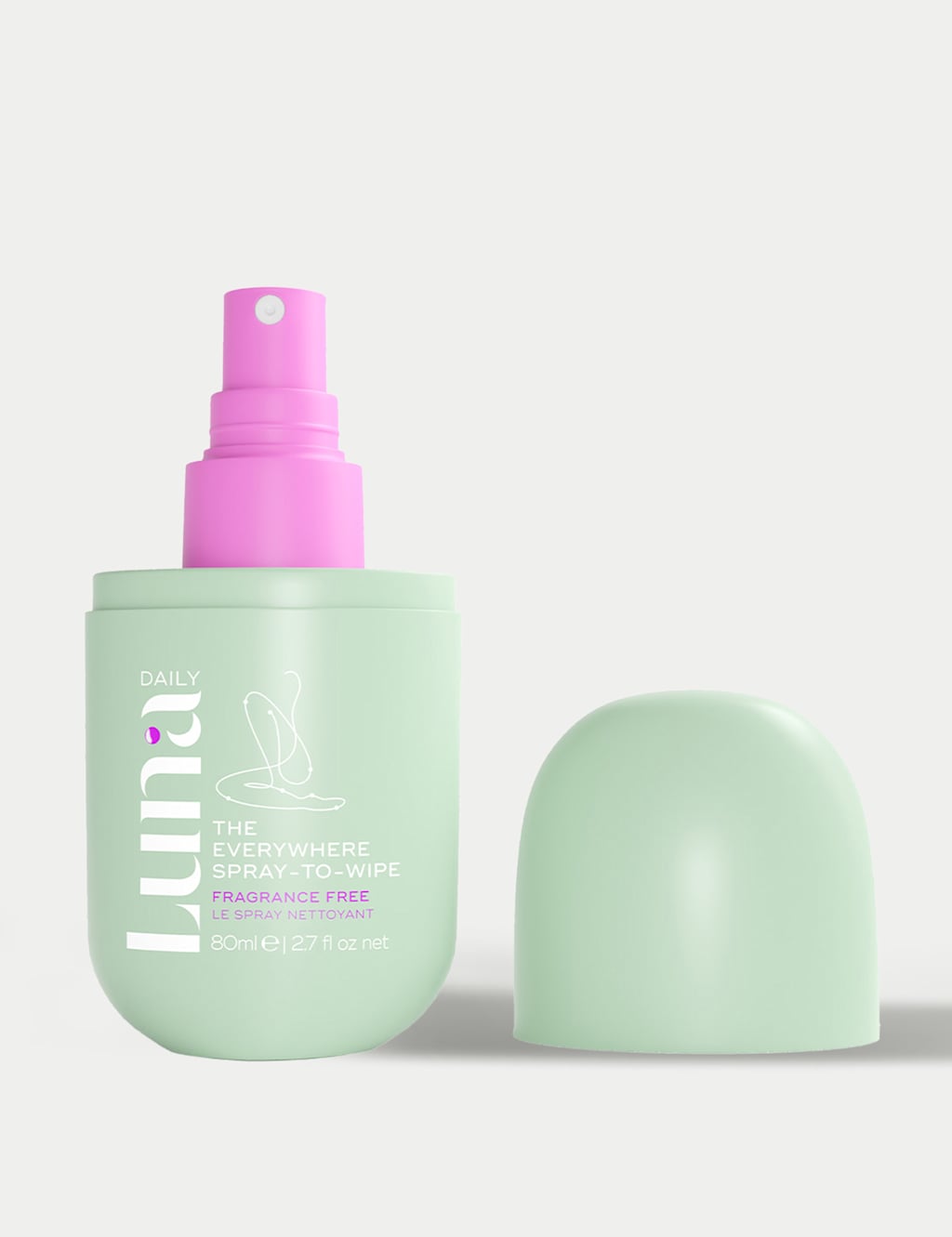 The Everywhere Spray-to-Wipe Frag Free 80ml