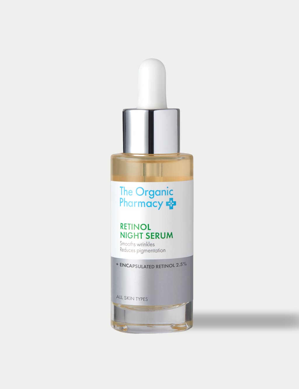 The Organic Pharmacy Retinol Night Serum 30ml - Available at M&S