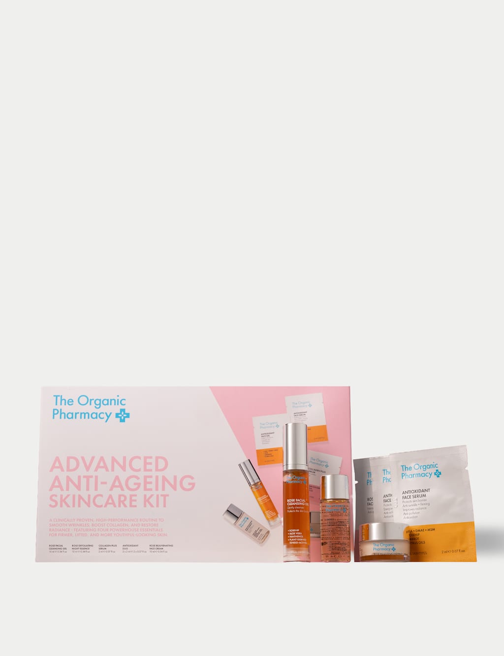 The Organic Pharmacy Advanced Anti-Ageing Skincare Kit - Available at M&S