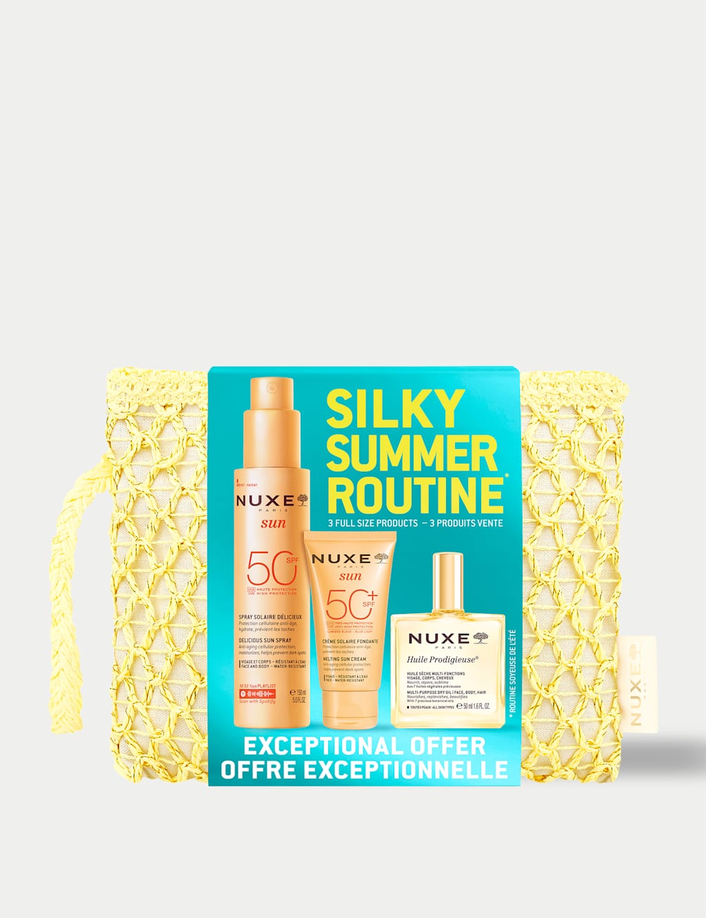 Nuxe Women's Summer Essentials Set 2026 - Available at M&S