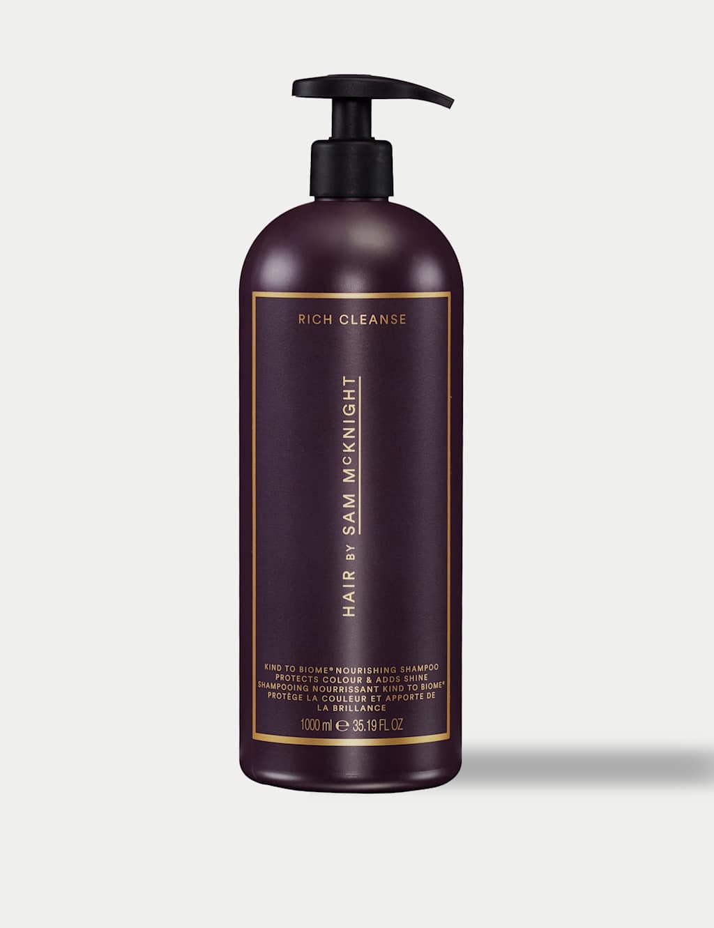 Hair By Sam Mcknight Rich Cleansing Colour Protecting Shampoo Litre 1000ml - Available at M&S