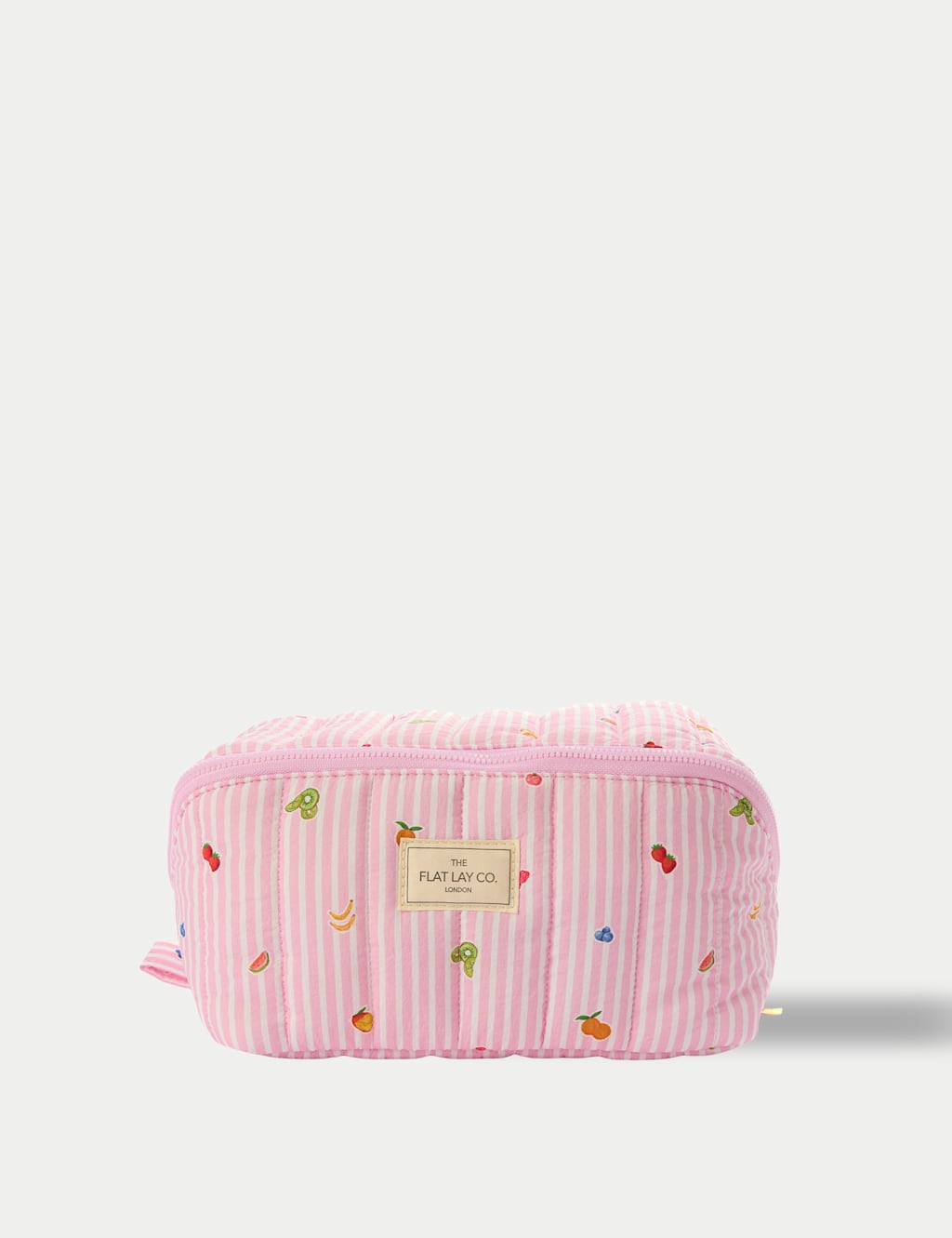 The Flat Lay Co. Women's Marshmallow Makeup Box Bag - Pink - Available at M&S
