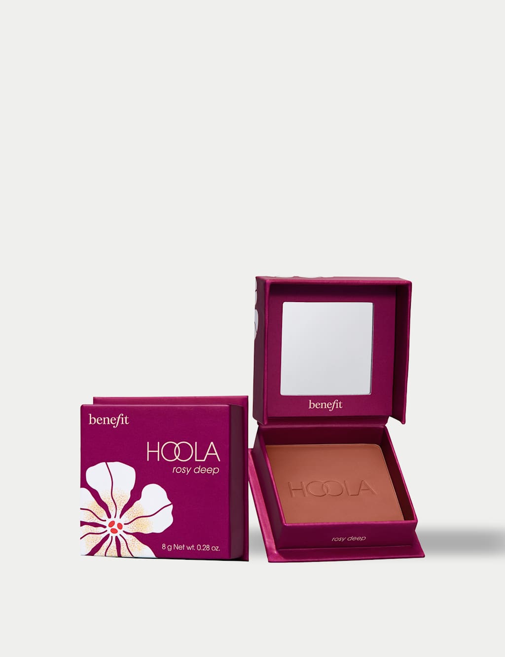 Benefit Women's Hoola Rosy Deep Matte Powder Bronzer 8g - Dark Rose - Available at M&S
