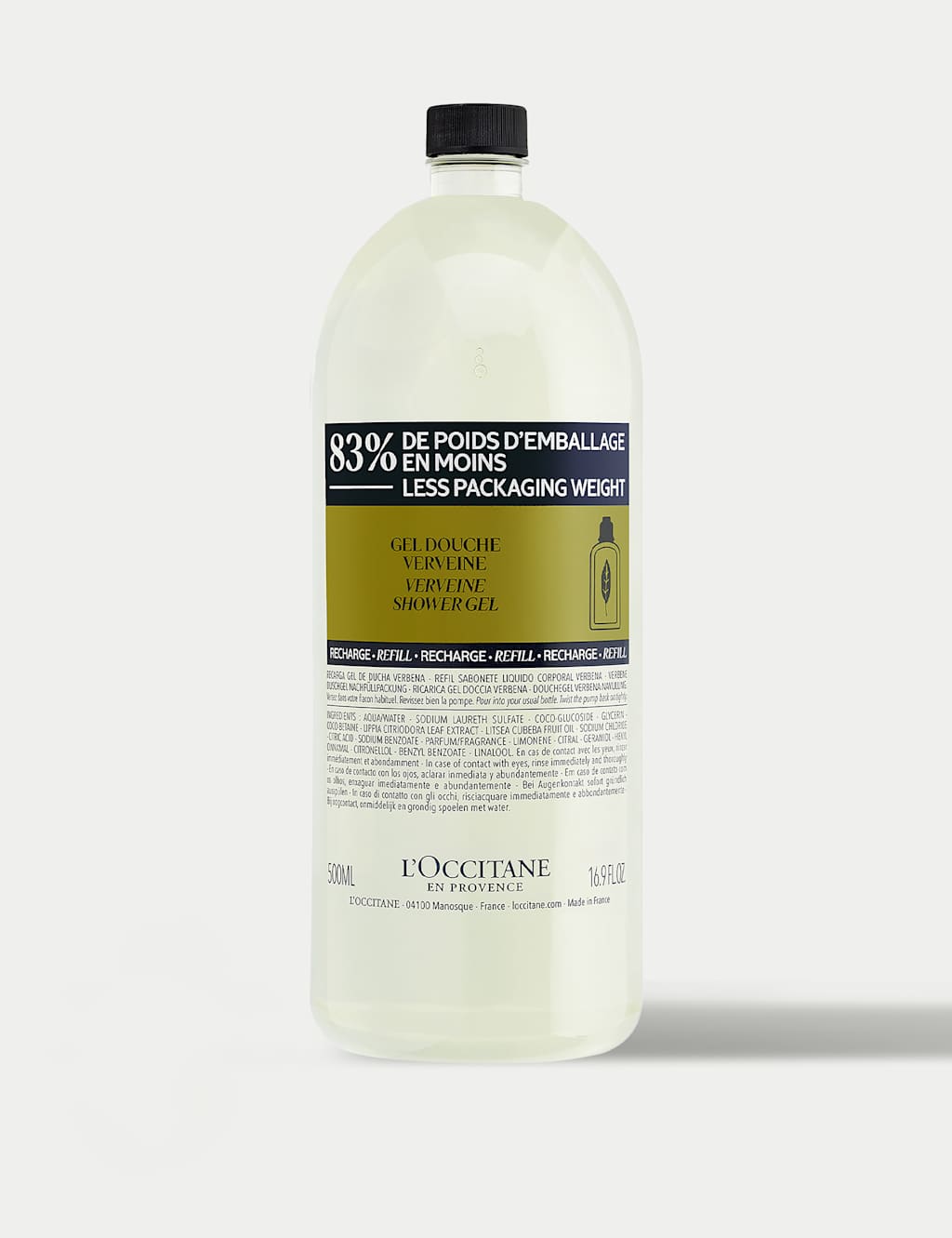Verbena Shower Gel Refill 500 ml