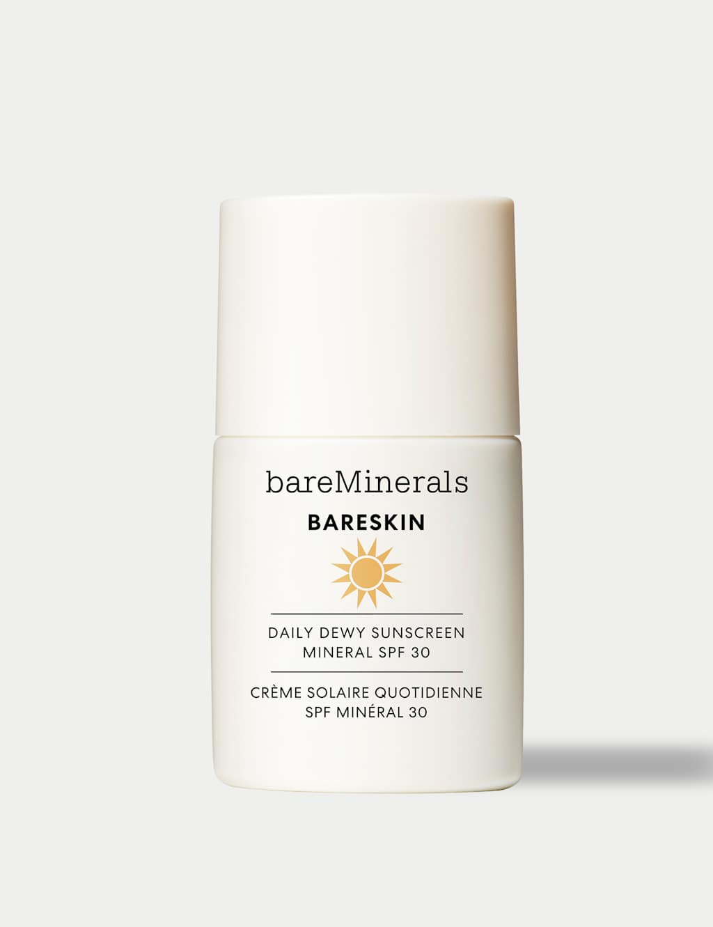 Bareminerals Bareskin Daily Dewy Sunscreen Mineral SPF30 30ml - Light Beige - Available at M&S