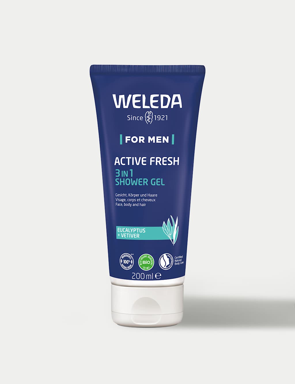 Weleda Men's Active Fresh 3-1 shower Gel 200ml
