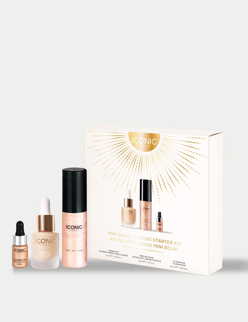 Women's ICONIC London Mini Glow Getters Starter Kit - Available at M&S