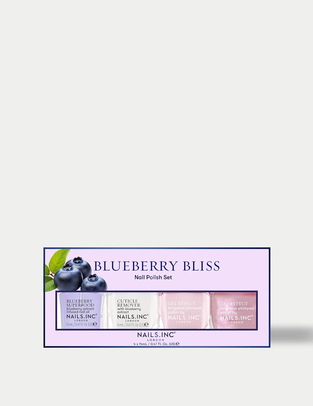 Nails Inc. Women's Bliss Nail Polish Quad - Available at M&S