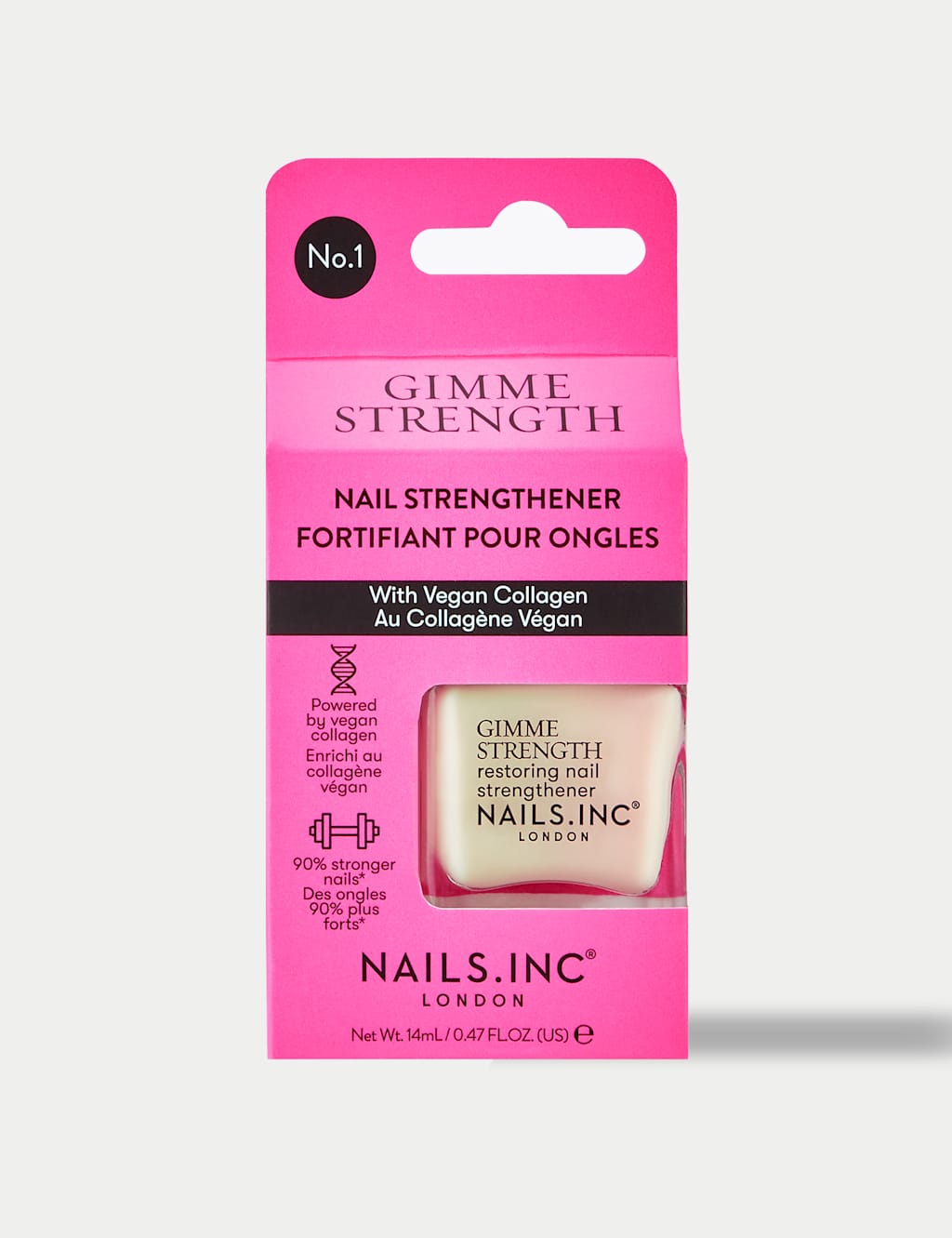 Nails Inc. Gimme Strength Nail Strengthener 14ml
