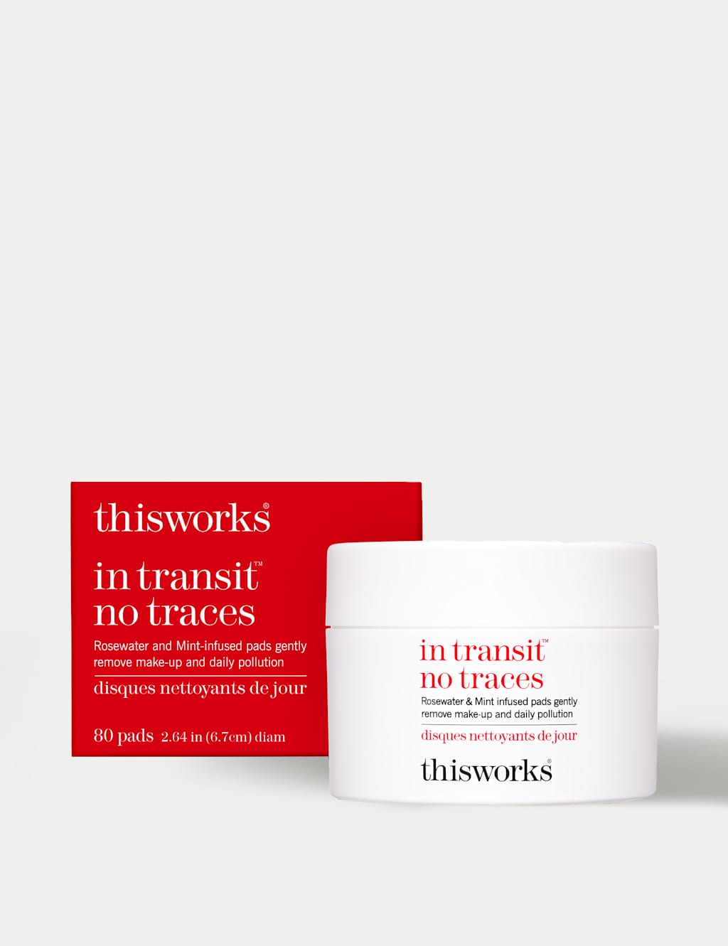 In Transit No Traces 80 pads