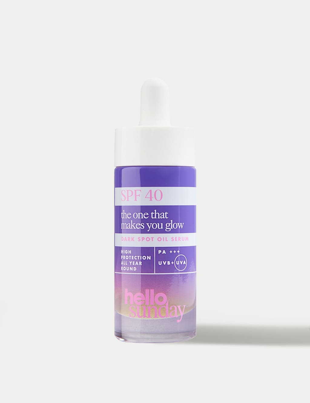 Hello Sunday The One That Makes You Glow - Dark Spot Oil Serum SPF 40 30ml