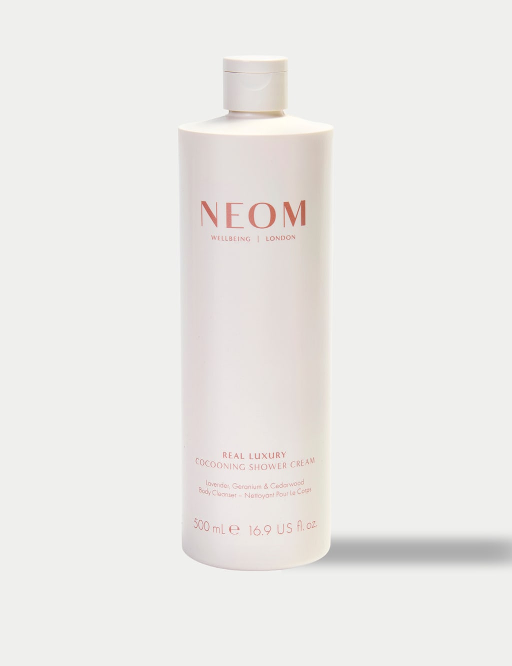 NEOM Wellbeing Real Luxury Cocooning Shower Cream 500ml