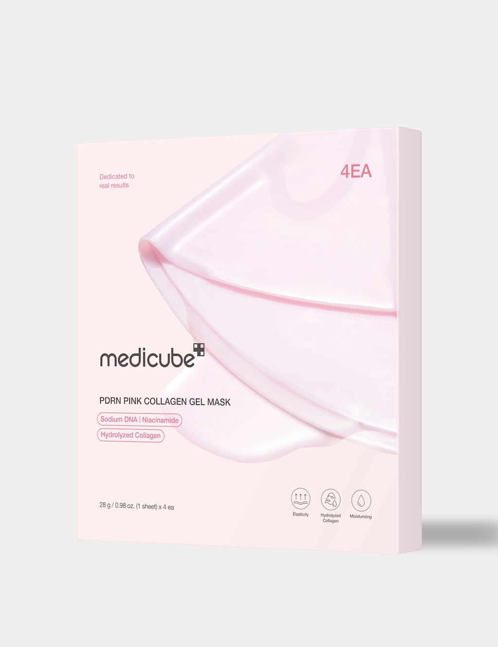 Medicube PDRN Pink Collagen Gel Mask (4 Pack) - Available at M&S