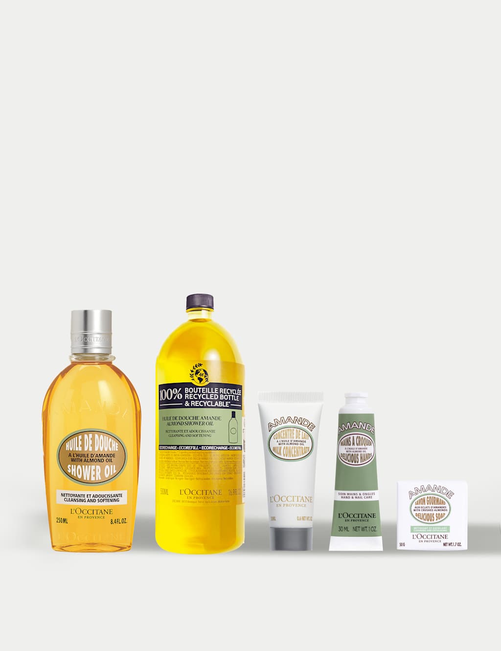 Almond Shower Oil & Refill Bundle