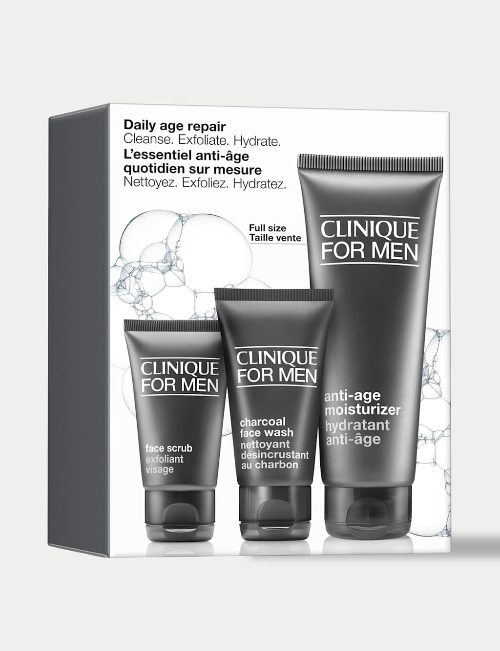 Clinique Clinique For Men Daily Age Repair Skincare Set