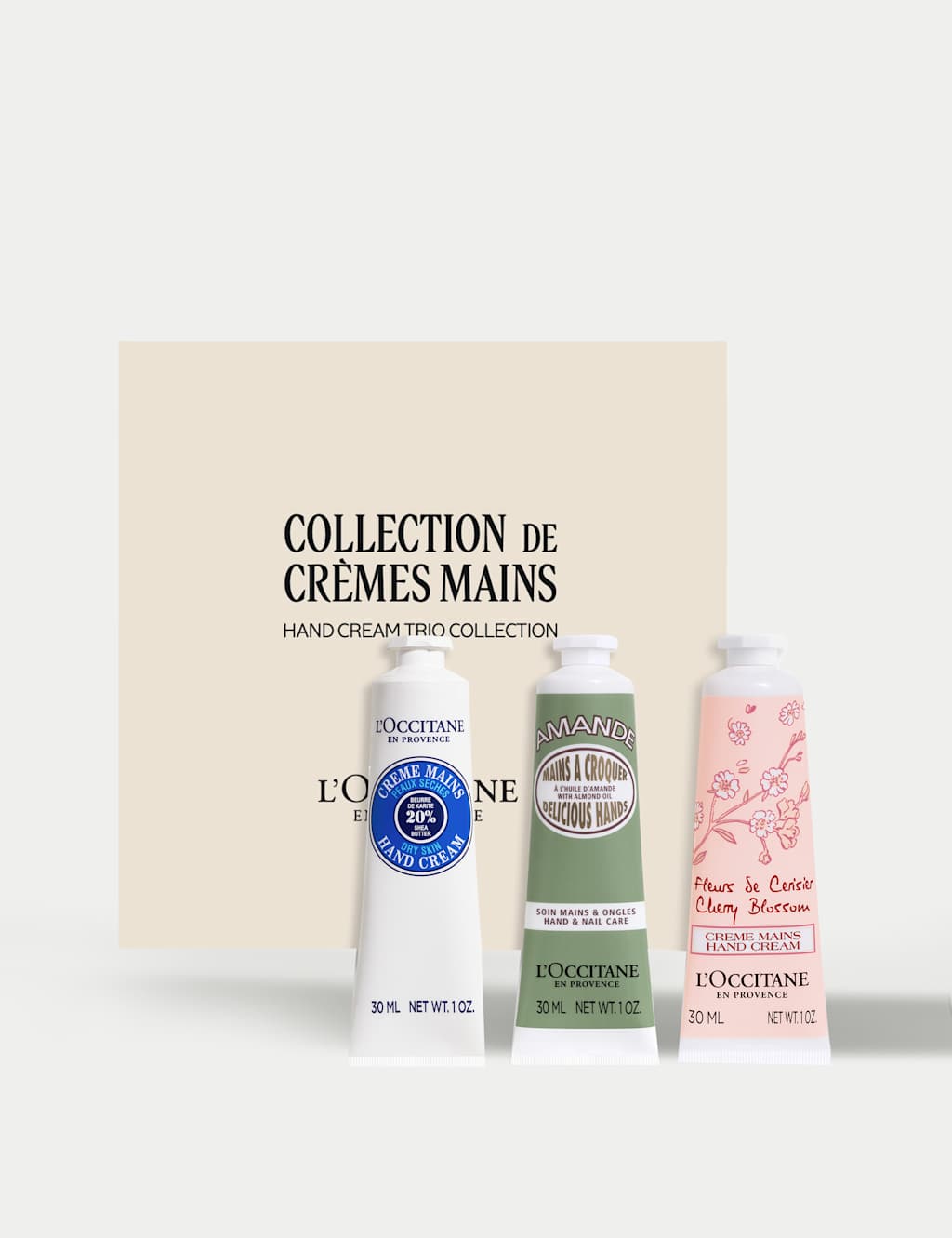 Hand cream trio collection