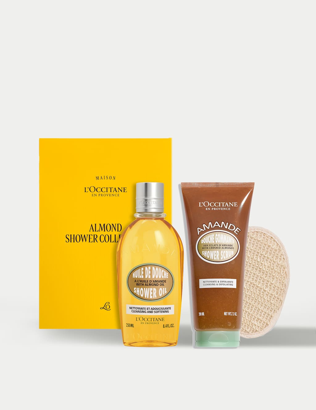 Almond shower collection