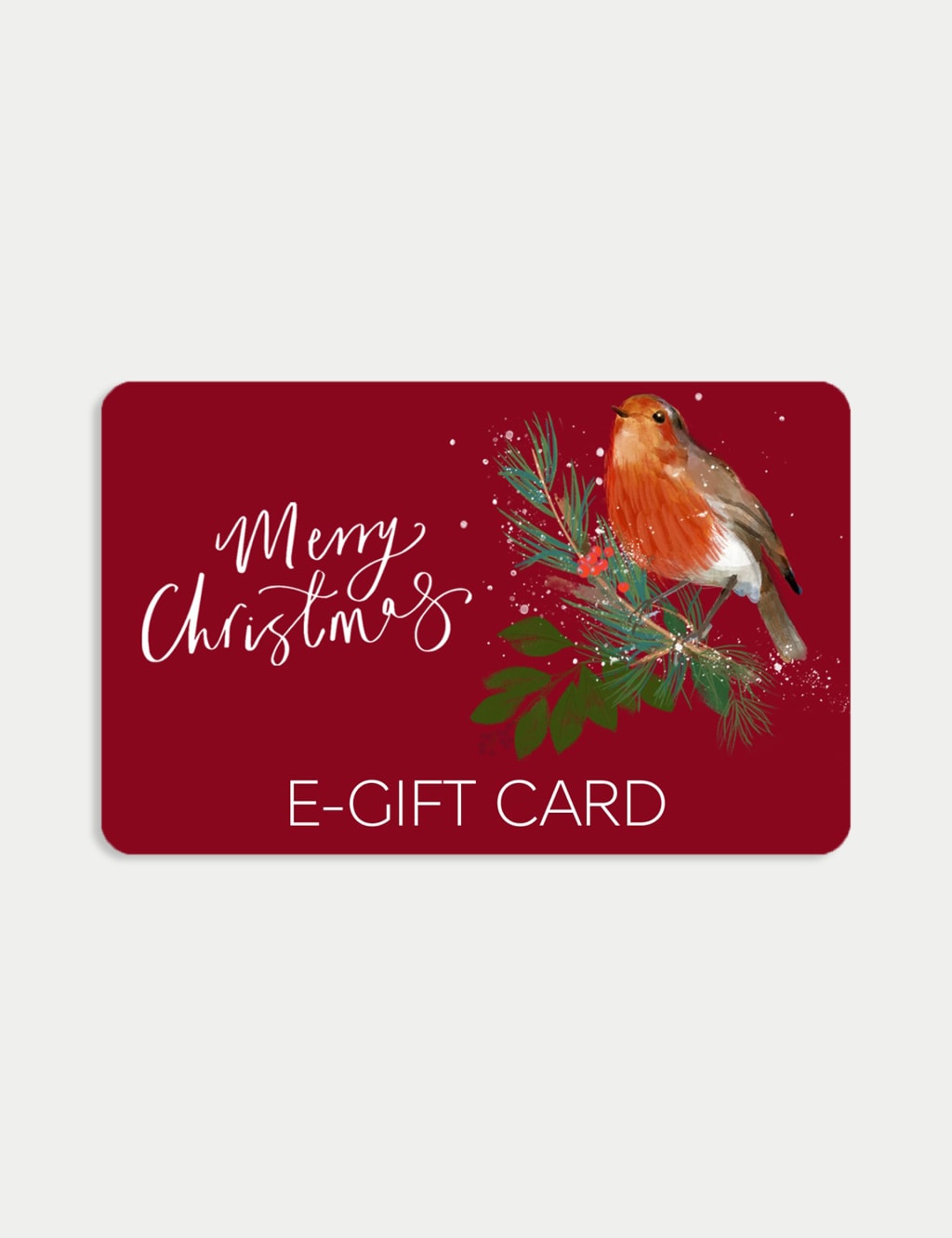 M&S Christmas Robin E-Gift Card