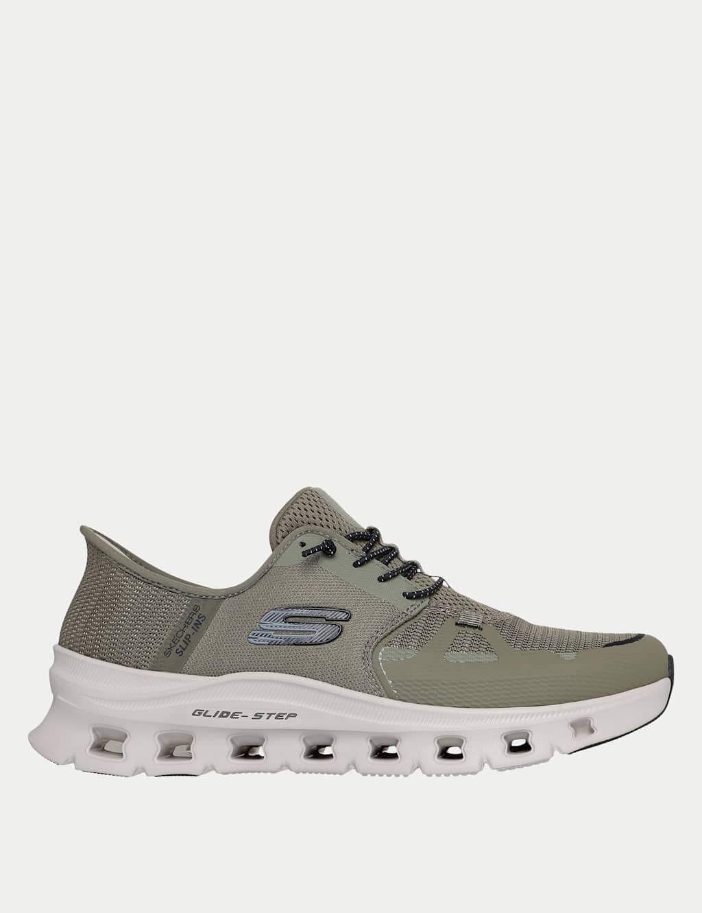 Skechers Men's Glide-Step Pro Trainers - 9 - Olive - Available at M&S