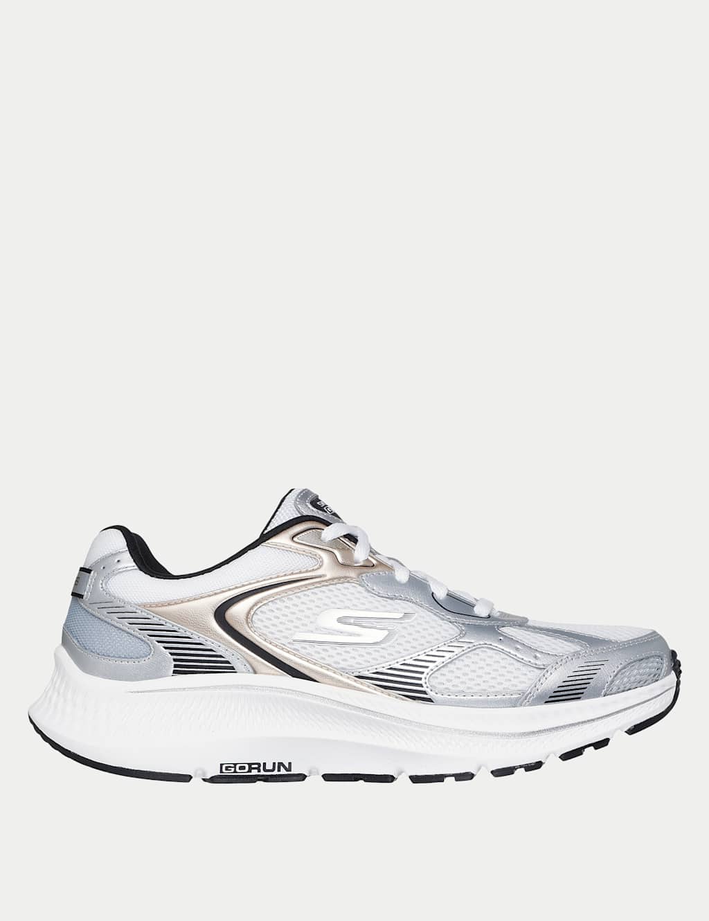 Skechers Women's GO RUN Consistent 2.0 Volt Running Trainers - 3 - White Mix - Available at M&S