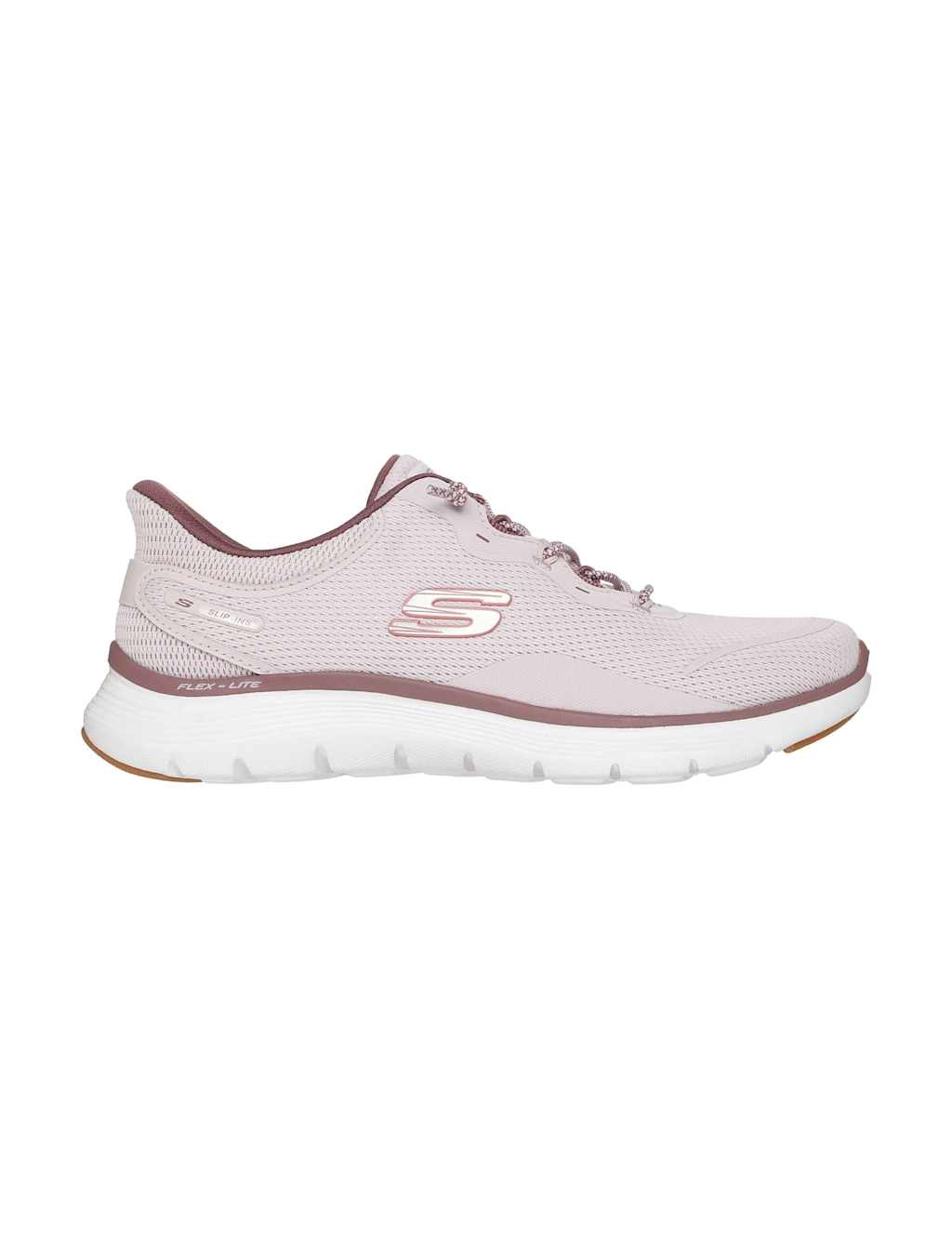 Skechers Women's Slip-ins Flex Appeal 5.0 Easy Breezy Trainers - 8 - Mauve - Available at M&S
