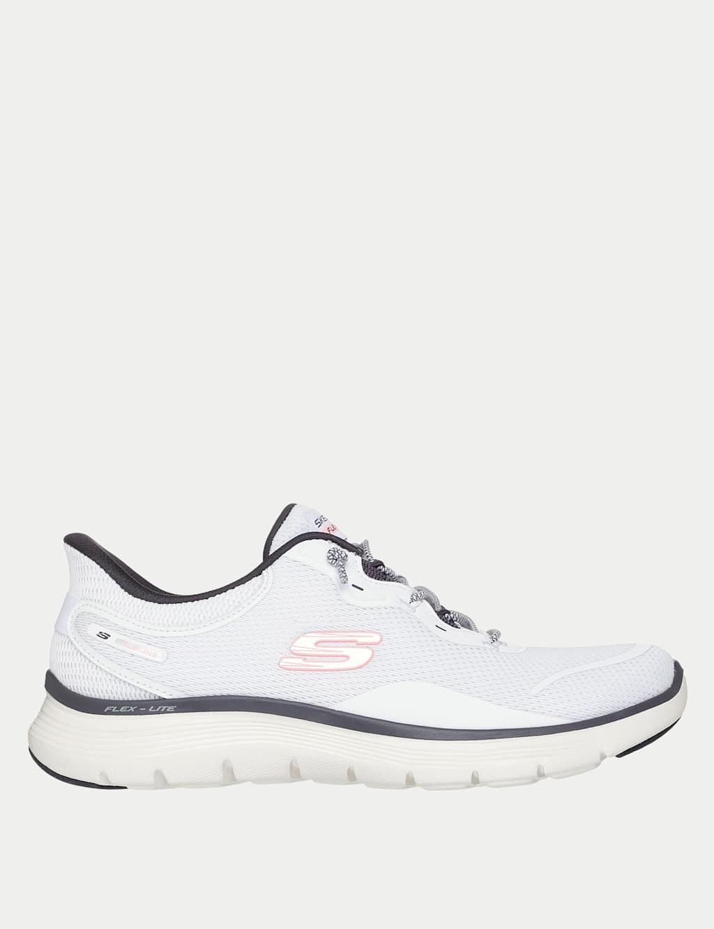 Skechers Women's Slip-ins Flex Appeal 5.0 Easy Breezy Trainers - 7 - White - Available at M&S