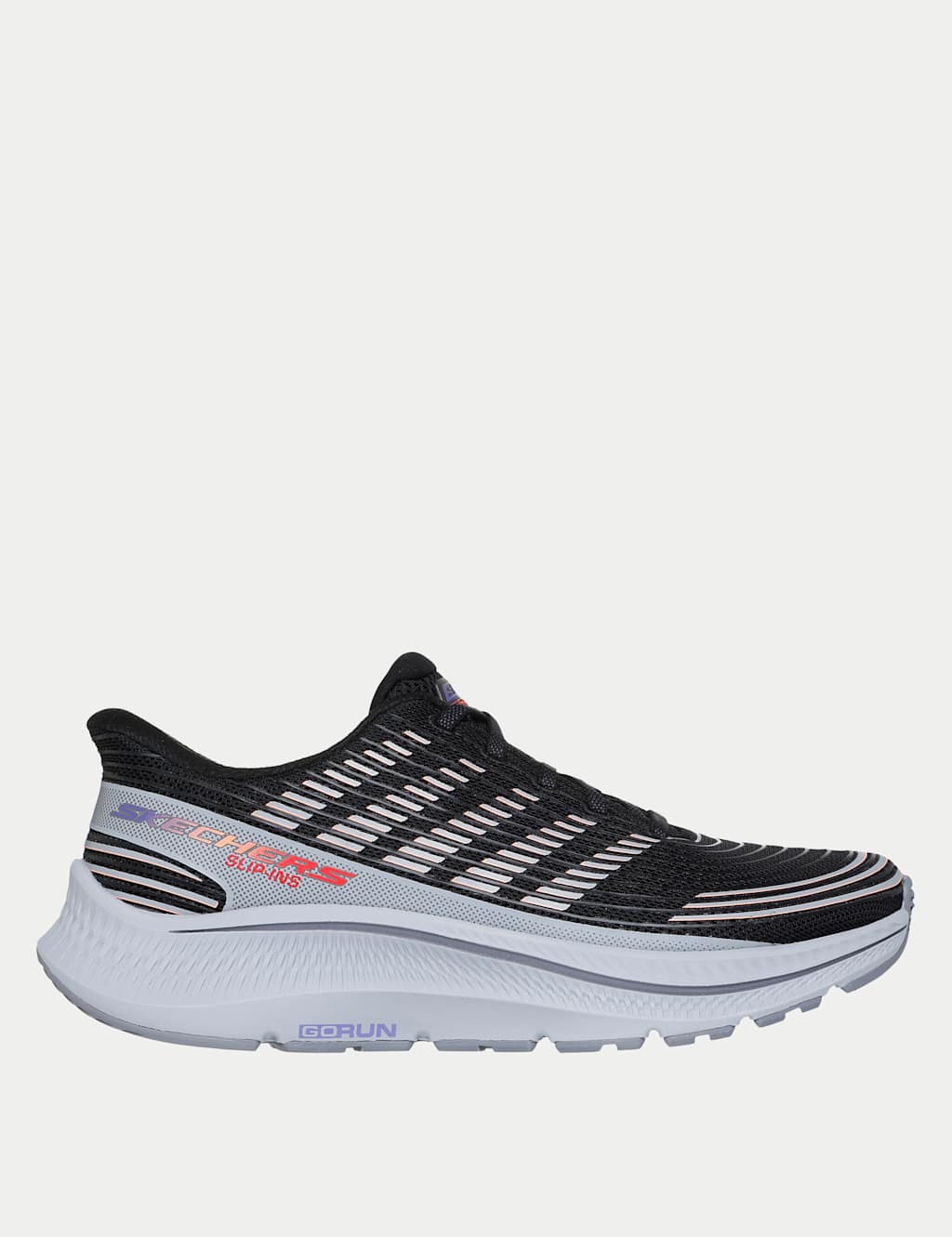 Skechers Women's Slip-ins GO RUN Consistent 2.0 Senna Trainers - 6 - Black Mix - Available at M&S