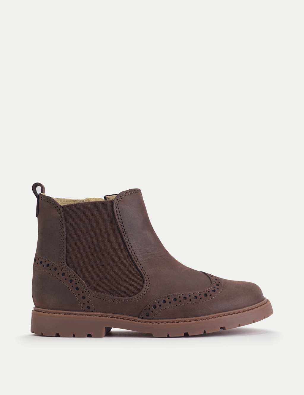 Start-Rite Girls Leather Chelsea Boots (6 Small - 4 Large) - 11½ - Brown - Available at M&S