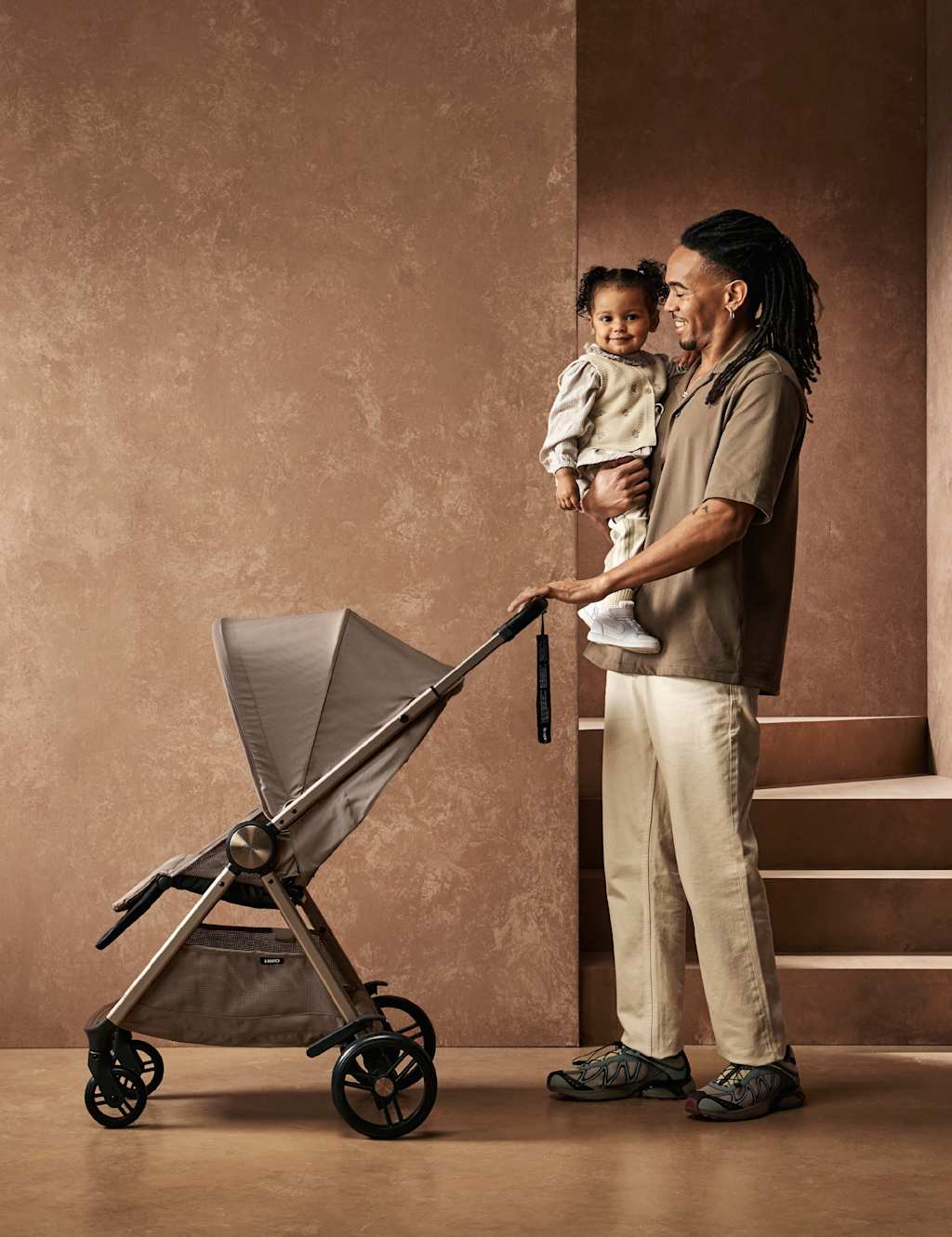 Mamas & Papas Unisex Libro Pushchair - Light Brown - Available at M&S