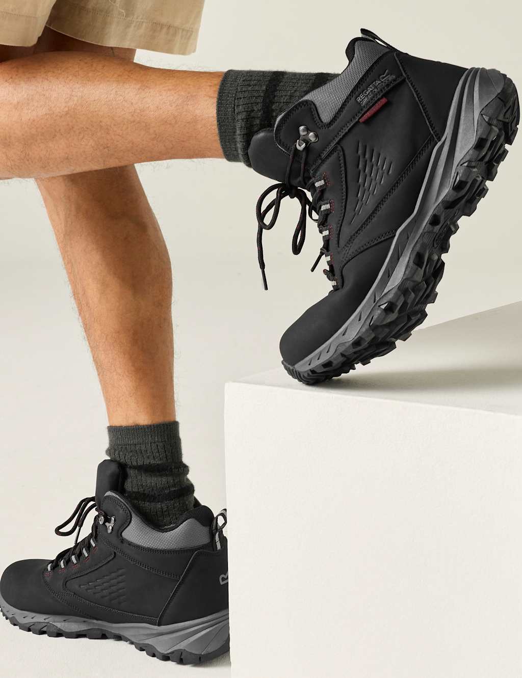 Regatta Men's Amble Waterproof Walking Boots - 6 - Black - Available at M&S