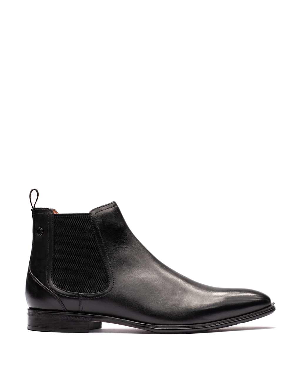 Base London Men's Leather Chelsea Boots - 7 - Black - Available at M&S