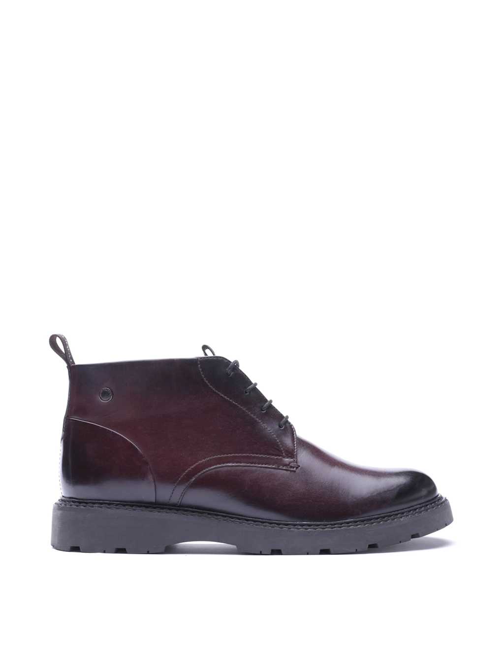 Base London Men's Leather Chukka Boots - 6 - Brown - Available at M&S