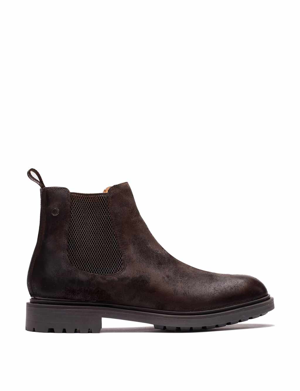 Base London Men's Leather Chelsea Boots - 8 - Brown - Available at M&S