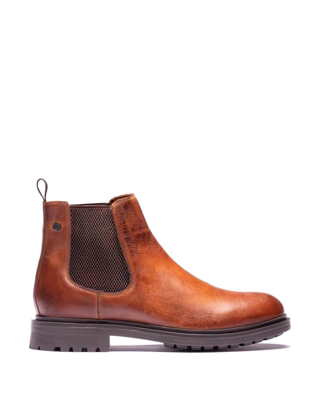 Base London Men's Leather Chelsea Boots - 11 - Tan - Available at M&S